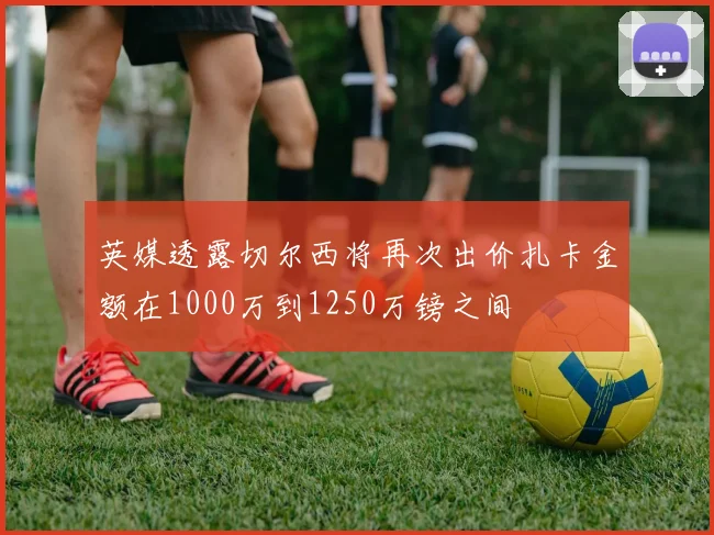 英媒透露切尔西将再次出价扎卡金额在1000万到1250万镑之间